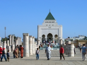 Rabat: Mausoleum von Mohammed V.