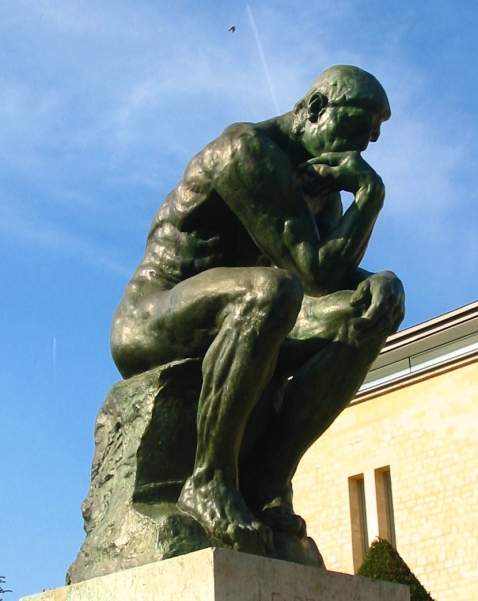 Der Denker (1880-1882), Musée Rodin, Paris Der Denker (1880-1882), Musée Rodin, Paris